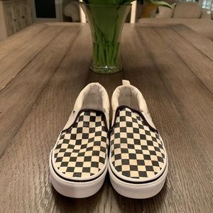 Van’s checkerboard sneakers